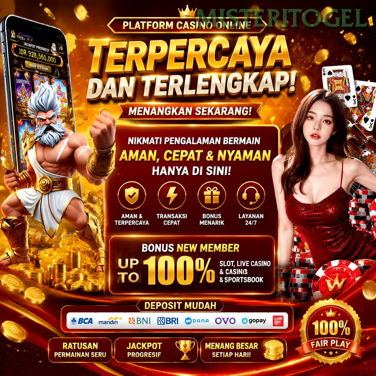 Cara Mendaftar dan Verifikasi Akun di misteritogel